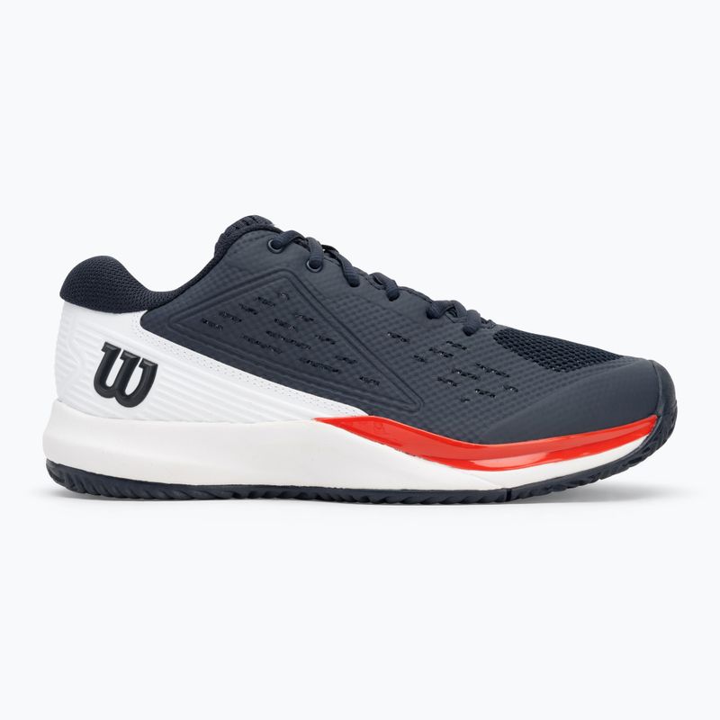 Pánska tenisová obuv Wilson Rush Pro Ace navy blazer/ white/ wilson red 2