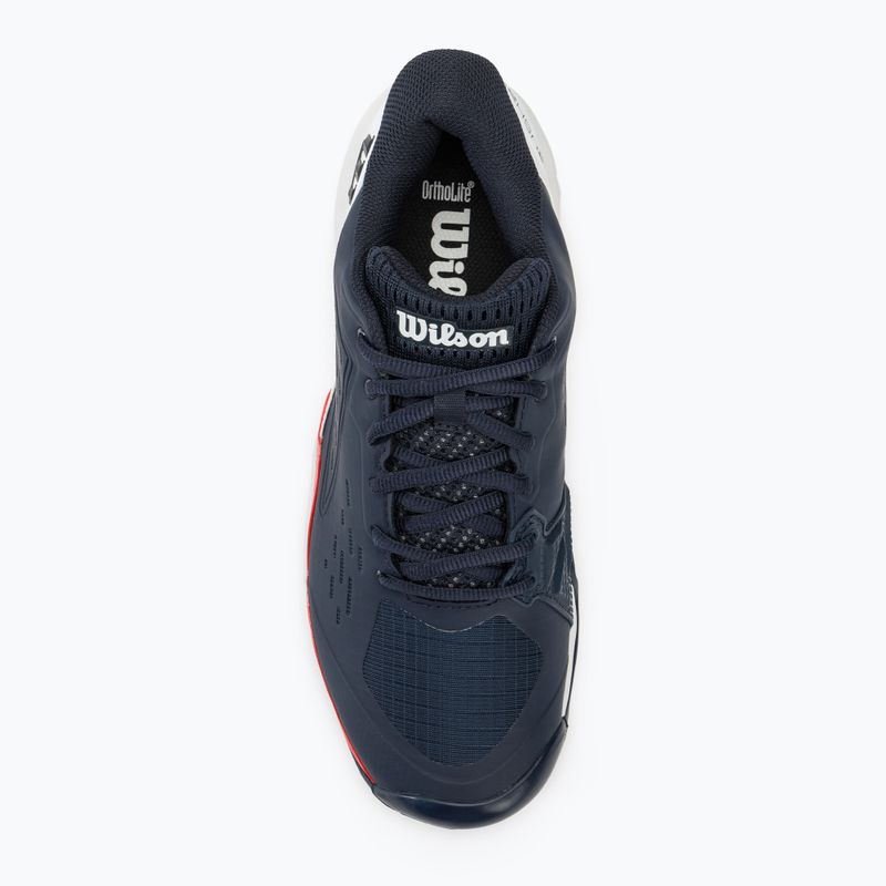 Pánska tenisová obuv Wilson Rush Pro Ace Clay blazer/white/infrared 5