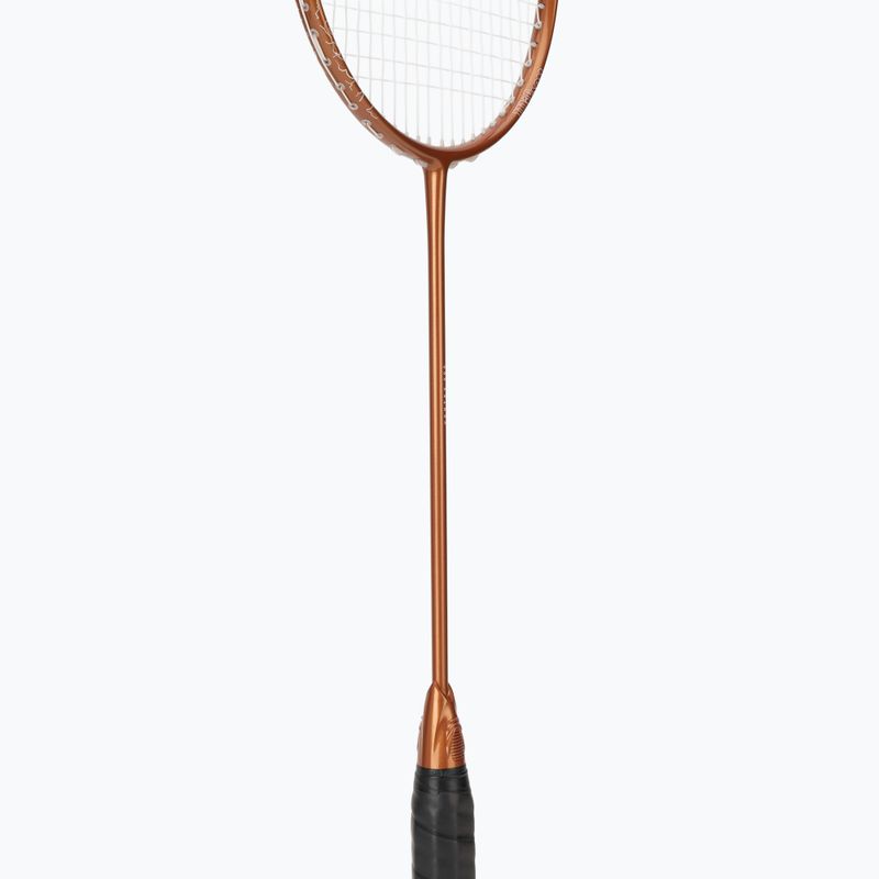 Bedmintonová raketa Wilson Vertex 300 bronze/white 4
