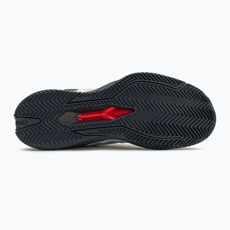 Pánska tenisová obuv Wilson Rush Pro 4.0 Shift Clay ballad blue/ebony/orange tiger 4