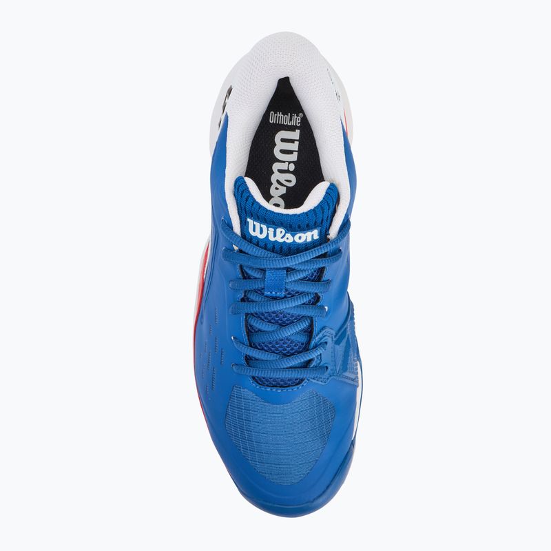 Wilson Rush Pro Ace Clay pánska tenisová obuv deja vu blue/ white/ infrared 5