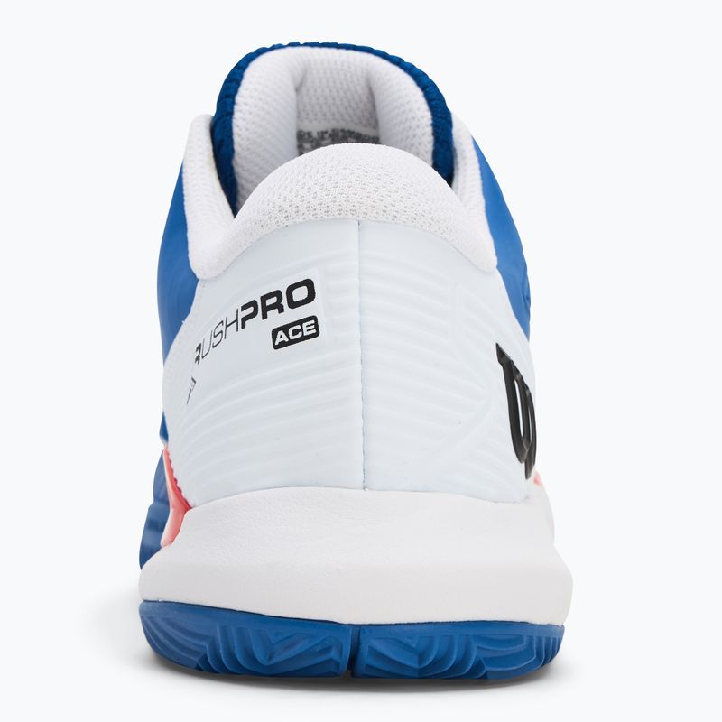 Wilson Rush Pro Ace Clay pánska tenisová obuv deja vu blue/ white/ infrared 6