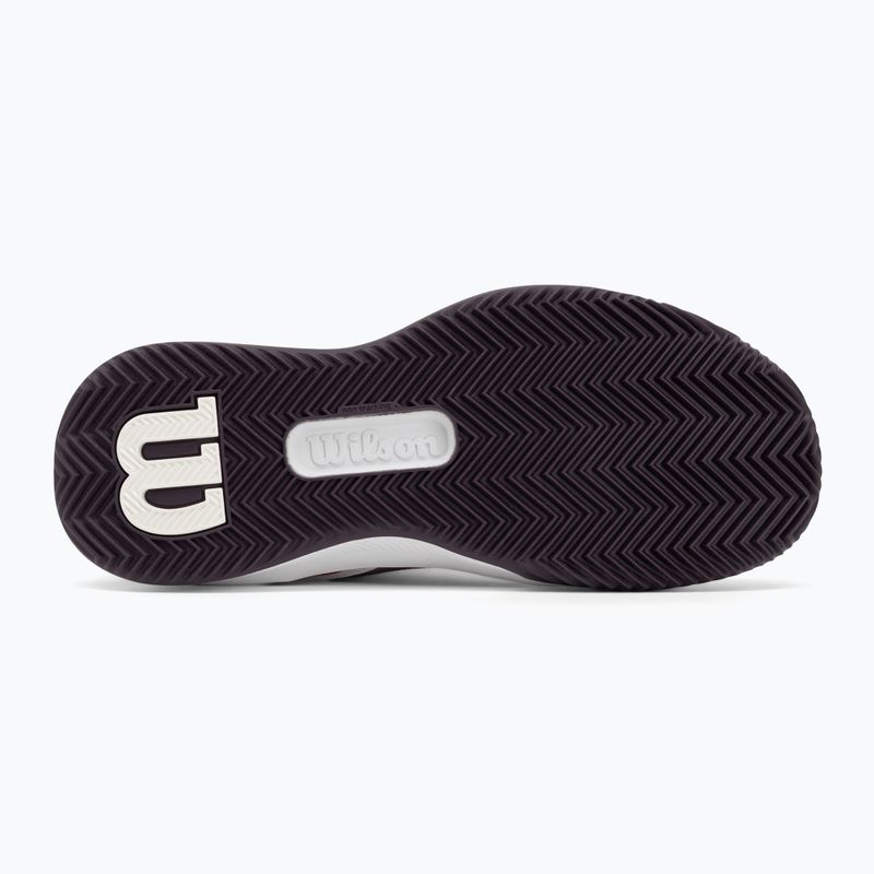 Dámska tenisová obuv Wilson Intrigue Pro Clay W RG beaujolais/white/plum perfect 4