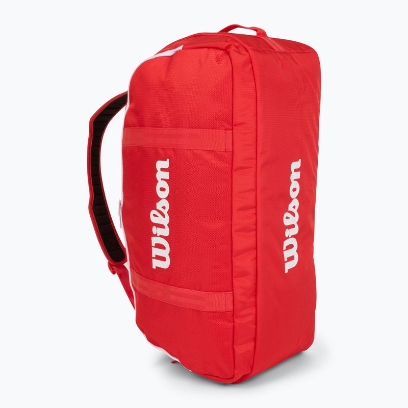 Tenisová taška Wilson Super Tour Red Coaches Duffel red 2