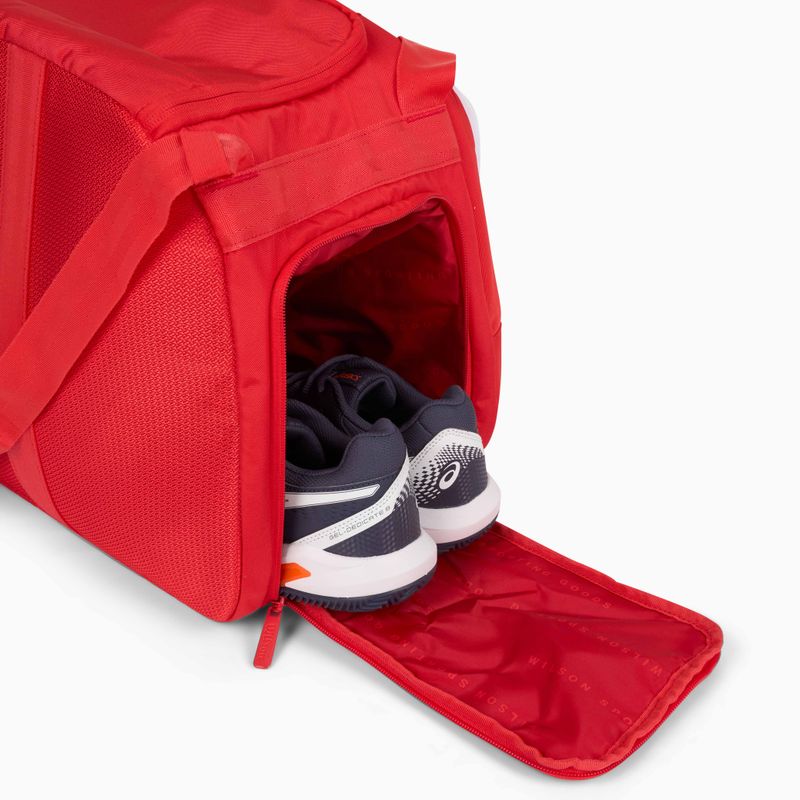 Tenisová taška Wilson Super Tour Red Coaches Duffel red 7