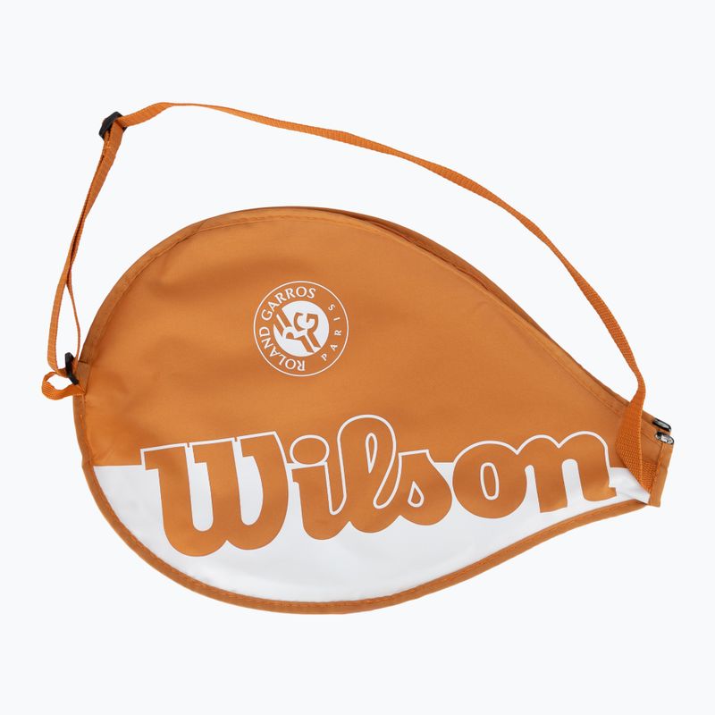 Detská tenisová raketa Wilson Roland Garros Elite Jr 21 navy/orange 6