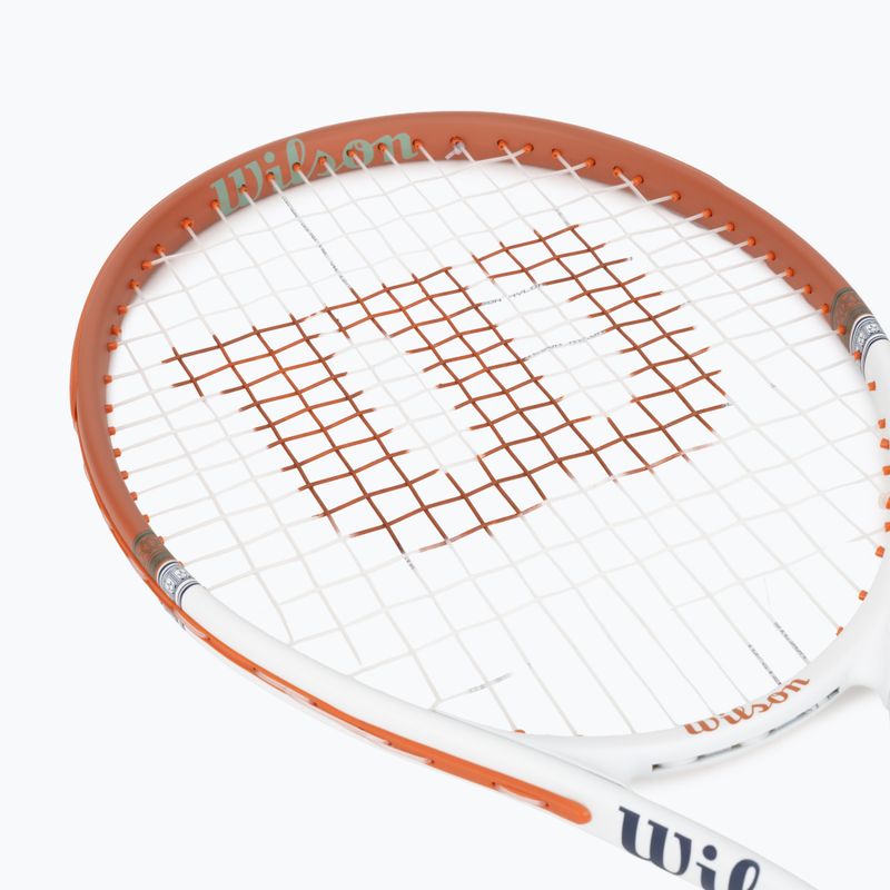 Detská tenisová raketa Wilson Roland Garros Elite Jr 25 navy/orange 5