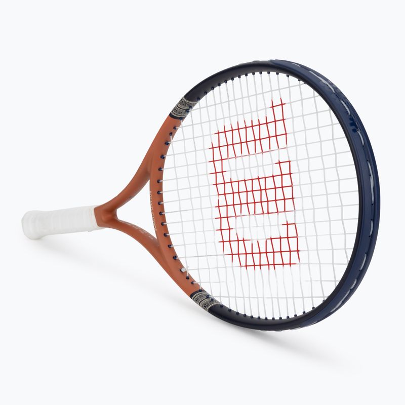 Detská tenisová raketa Wilson Roland Garros Elite Comp Jr 26 navy/orange 2
