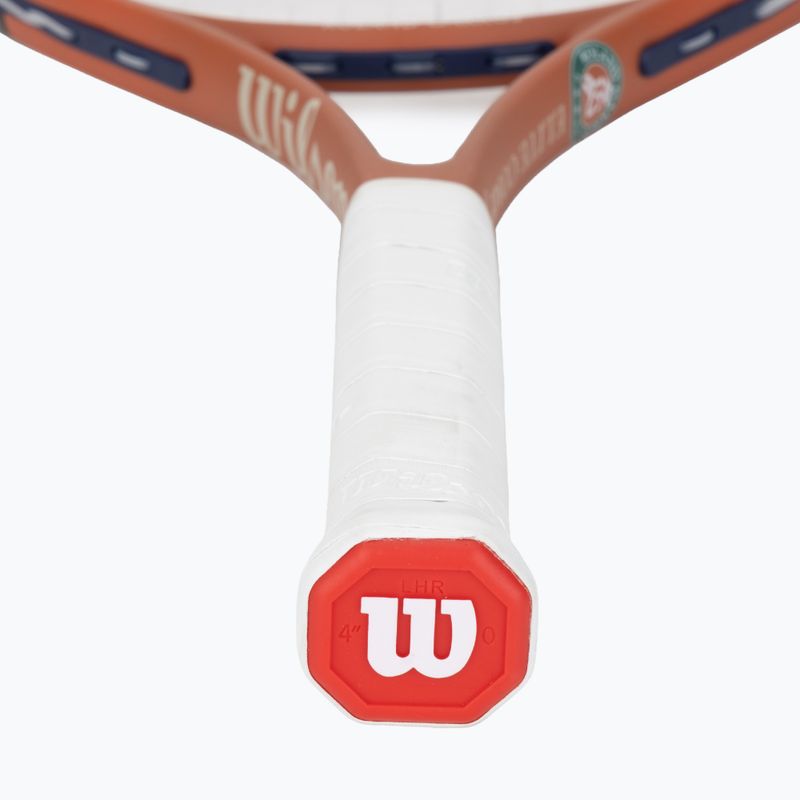Detská tenisová raketa Wilson Roland Garros Elite Comp Jr 26 navy/orange 3