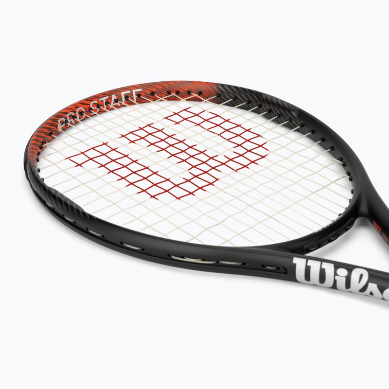 Detská tenisová raketa Wilson Pro Staff Precision NXT Jr 26 black/red 5