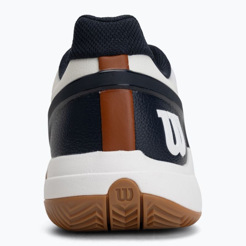 Pánske tenisové topánky Wilson Rush Pro 5 Clay white/navy blazer/gum 6
