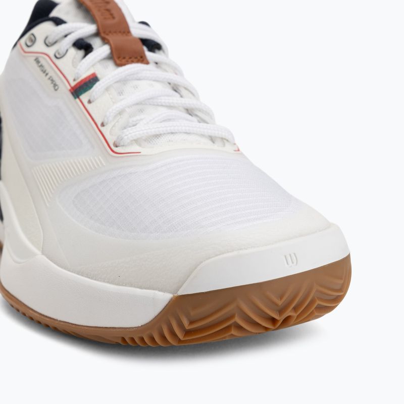 Pánske tenisové topánky Wilson Rush Pro 5 Clay white/navy blazer/gum 7