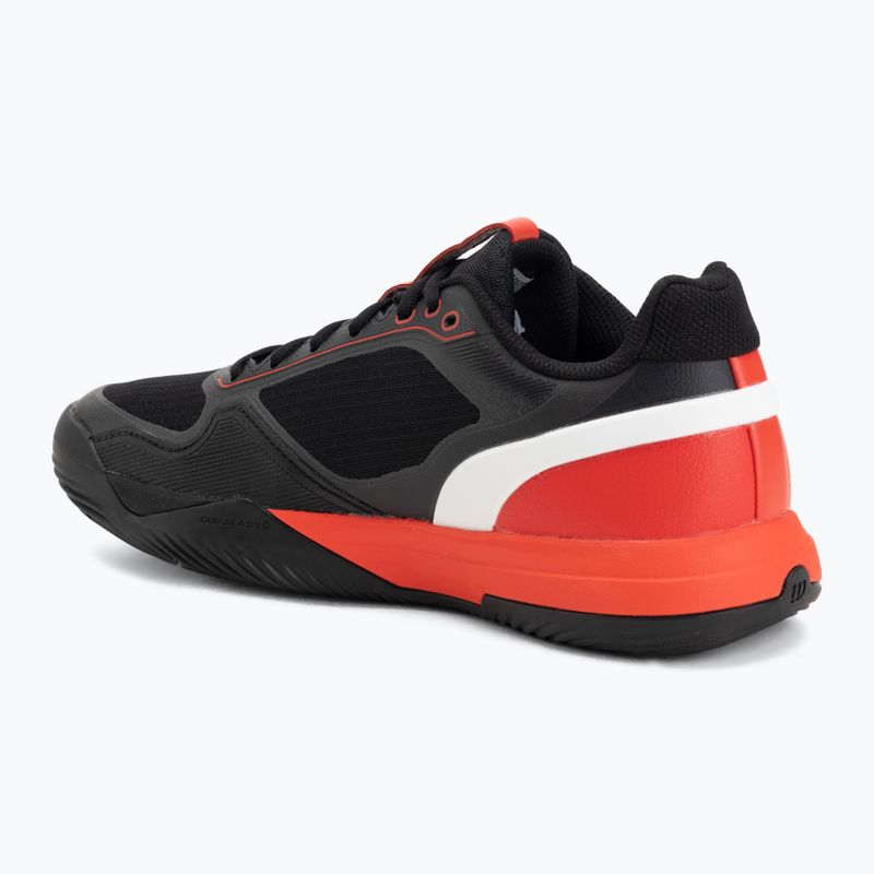 Pánske topánky na padel Wilson Rush Pro 5 black/infrared/white 3