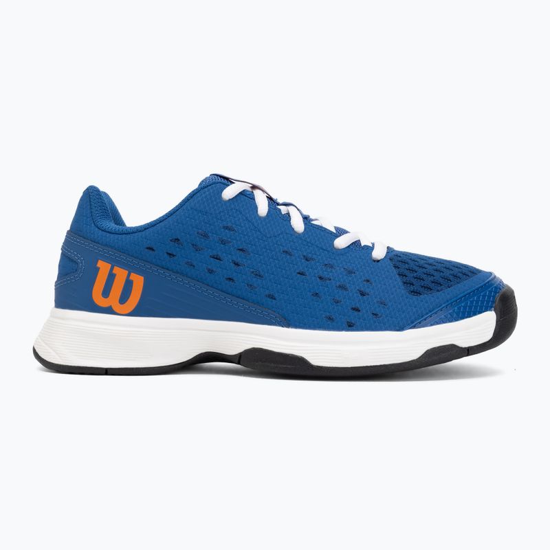 Detské tenisové topánky Wilson Rush Pro Ace L Jr déjà vu blue/orange tiger/white 2