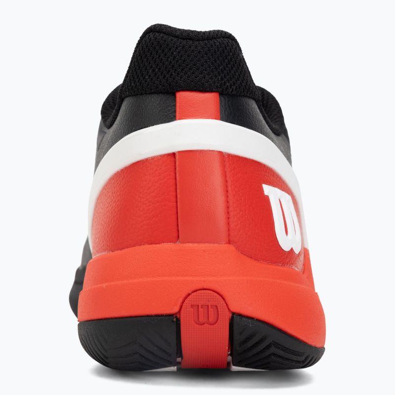 Pánske tenisové topánky Wilson Rush Pro 5 black/infrared/white 6