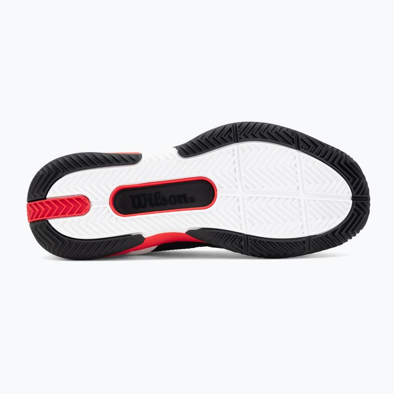 Pánske tenisové topánky Wilson Rush Pro 5 Clay black/infrared/white 4