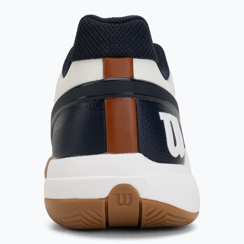 Pánske tenisové topánky Wilson Rush Pro 5 white/navy blazer/gum 6