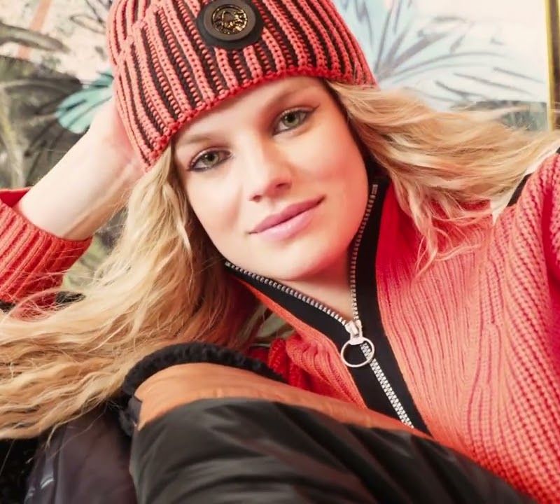 Dámska zimná čiapka Sportalm Aris Ski m.P optical white 14