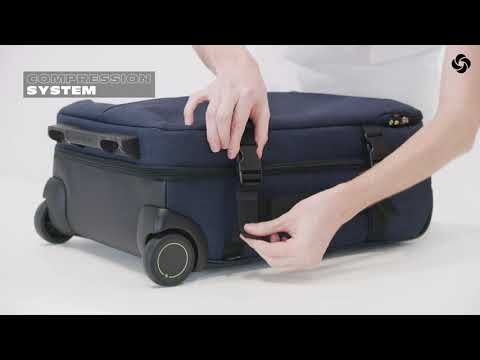 Cestovný kufor Samsonite Securipack 39 l čierna oceľ 14