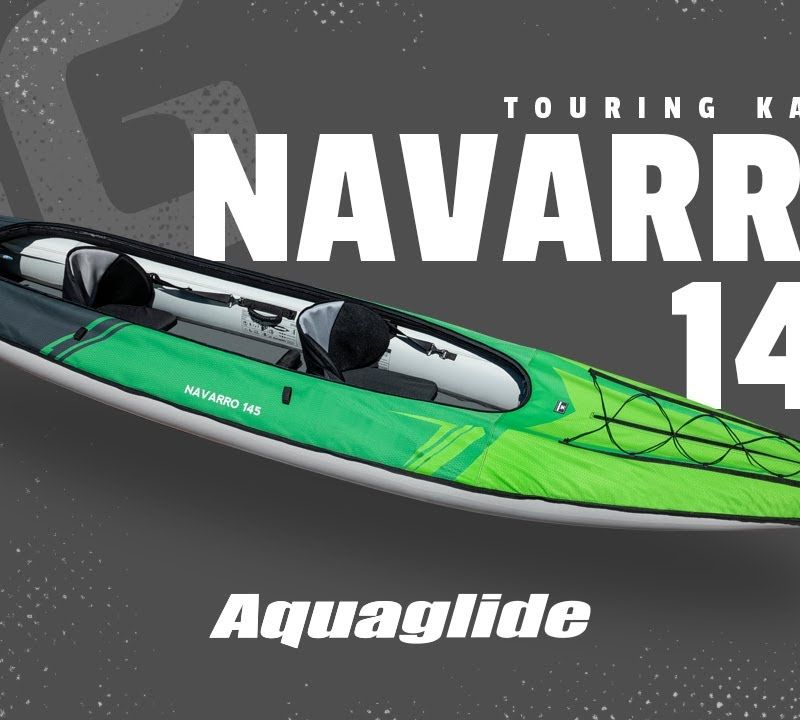Nafukovací kajak Aquaglide Navarro 145 pre 2 osoby 584119110 9