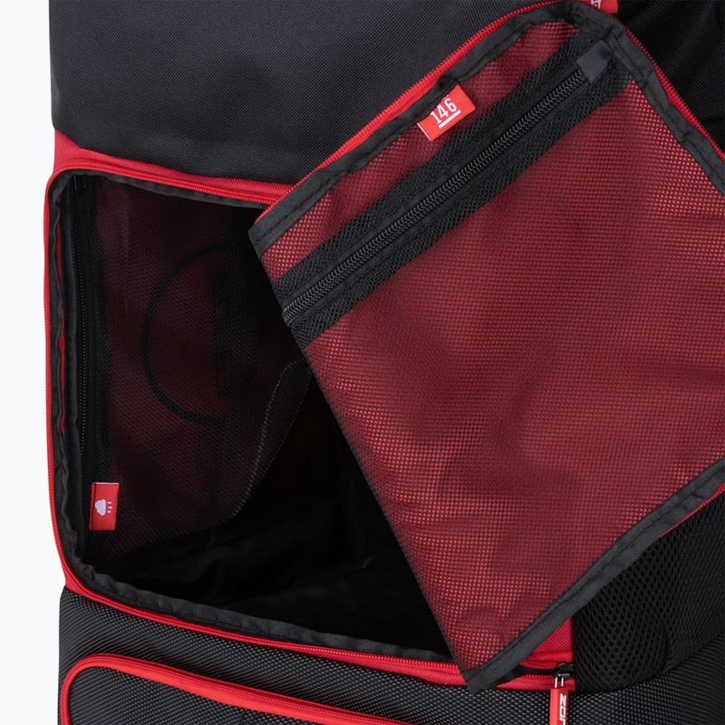 Plavecký batoh ZONE3 Transition 40 l red/black 4