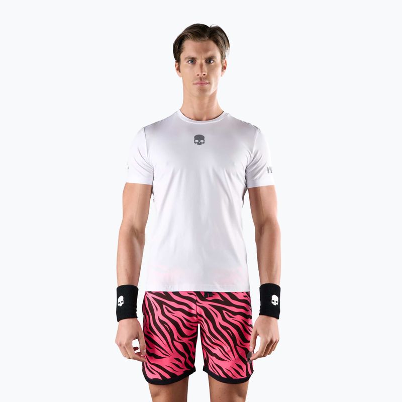 Pánske tenisové tričko HYDROGEN Basic Tech Tee white