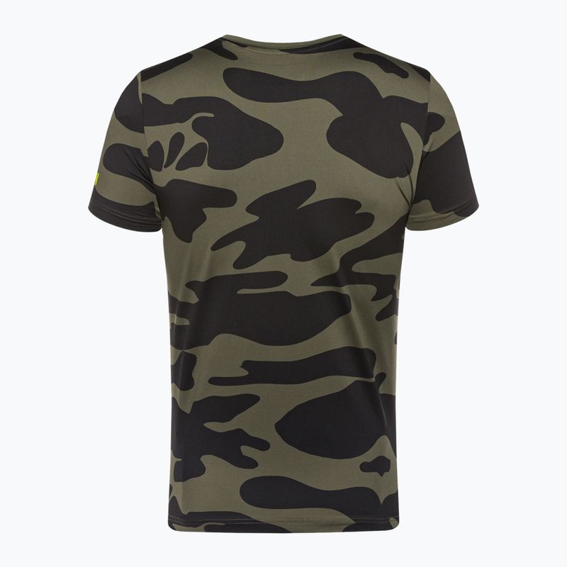 Pánske tenisové tričko HYDROGEN Camo Tech green T00514397 5