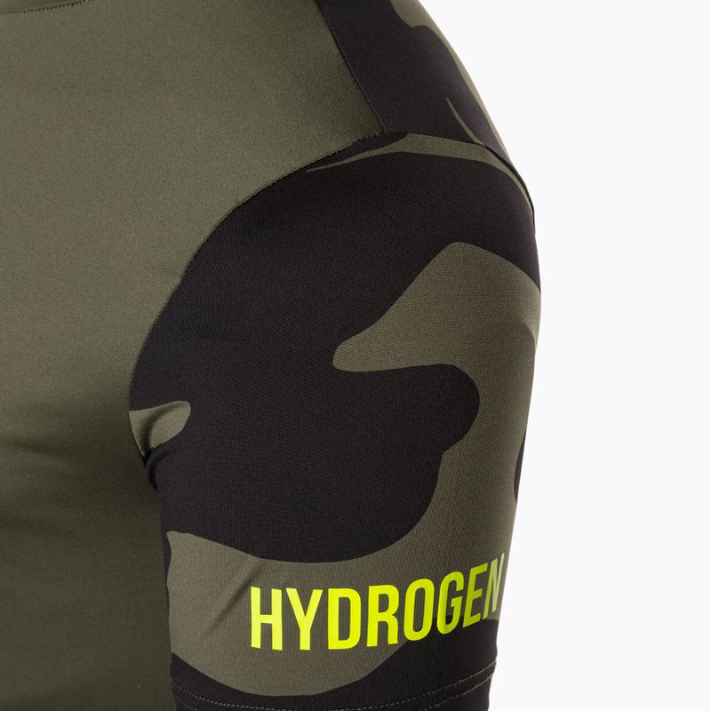 Pánske tenisové tričko HYDROGEN Camo Tech green T00514397 6