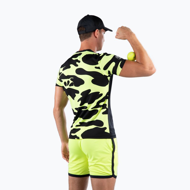 Pánske tenisové tričko HYDROGEN Camo Tech black T00514G03 3