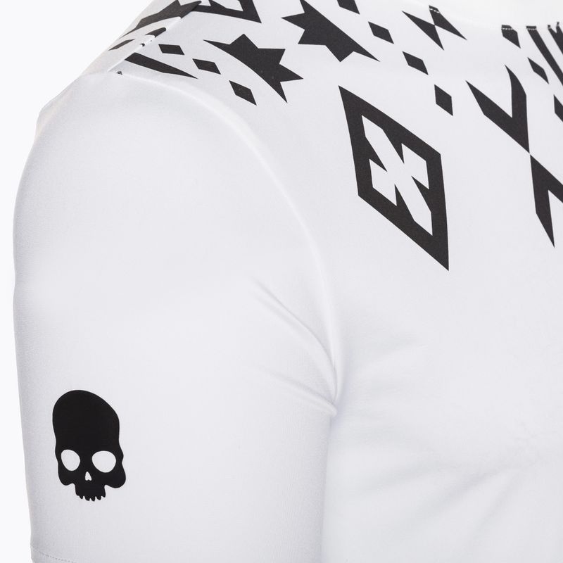 Pánske tenisové tričko HYDROGEN Tribal Tech white T00530001 8