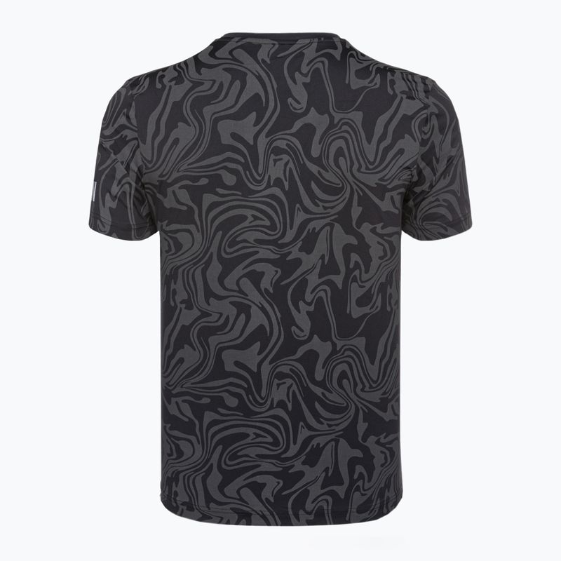 Pánske tenisové tričko HYDROGEN Chrome Tech Tee sivé 5