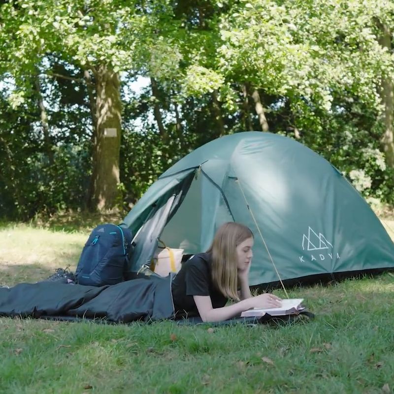 Ultralahký trekkingový stan pre 2 osoby KADVA EXPEDIT 2 PRO grey-green 16