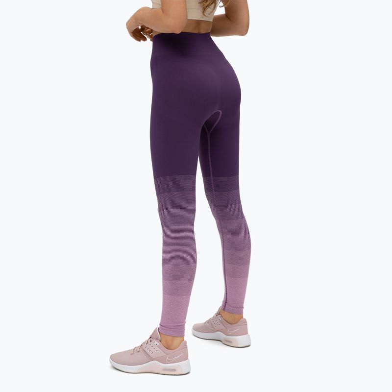 Dámske legíny Gym Glamour Ombre purple 282 3