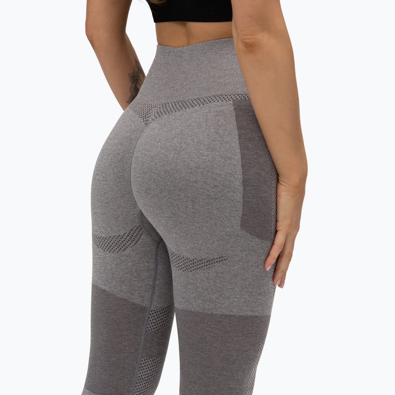 Dámske legíny Gym Glamour Fusion šedá 331 5