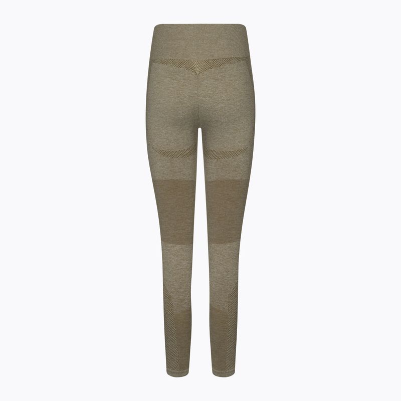 Dámske legíny Gym Glamour Fusion brown 333 7