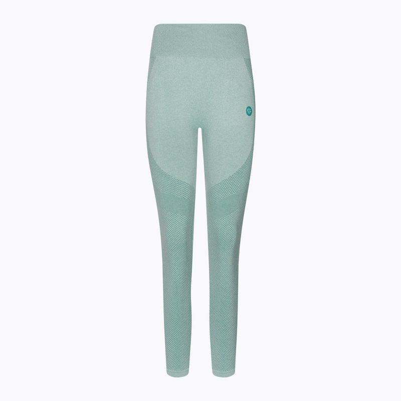 Dámske legíny Gym Glamour Fusion green 337 6
