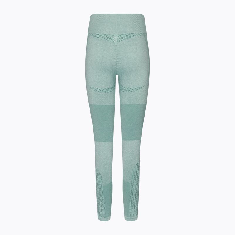 Dámske legíny Gym Glamour Fusion green 337 7