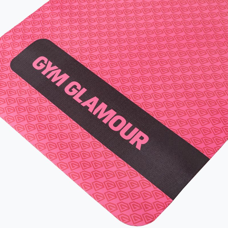 Tréningová podložka Glamour Gym ružová 363 3
