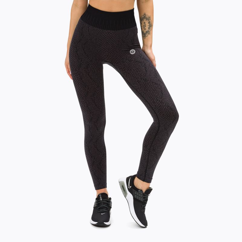 Dámske legíny Gym Glamour Snake grey 365
