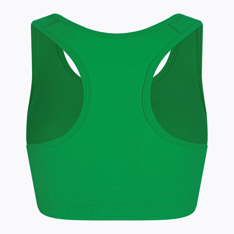 Gym Glamour push up fitness podprsenka zelená 376 6
