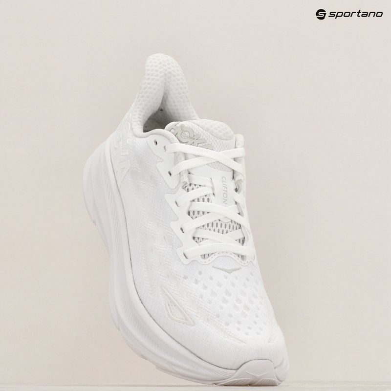 Dámska bežecká obuv HOKA Clifton 9 white/white 9