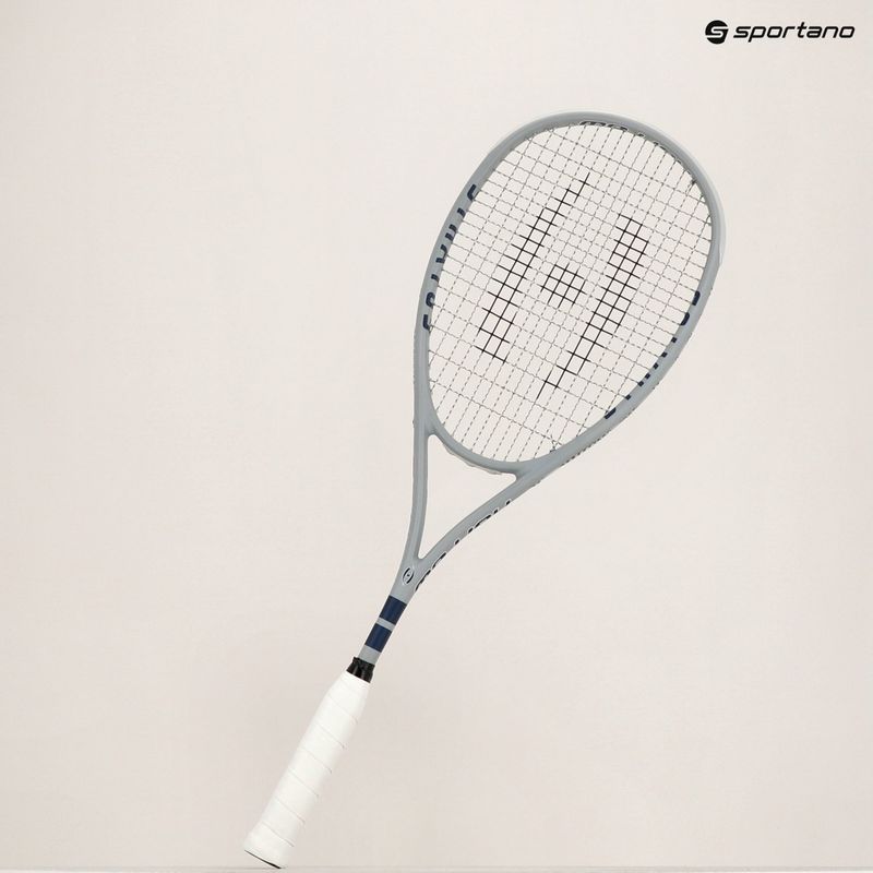 Squashová raketa Harrow Stratus sivá/navy 10
