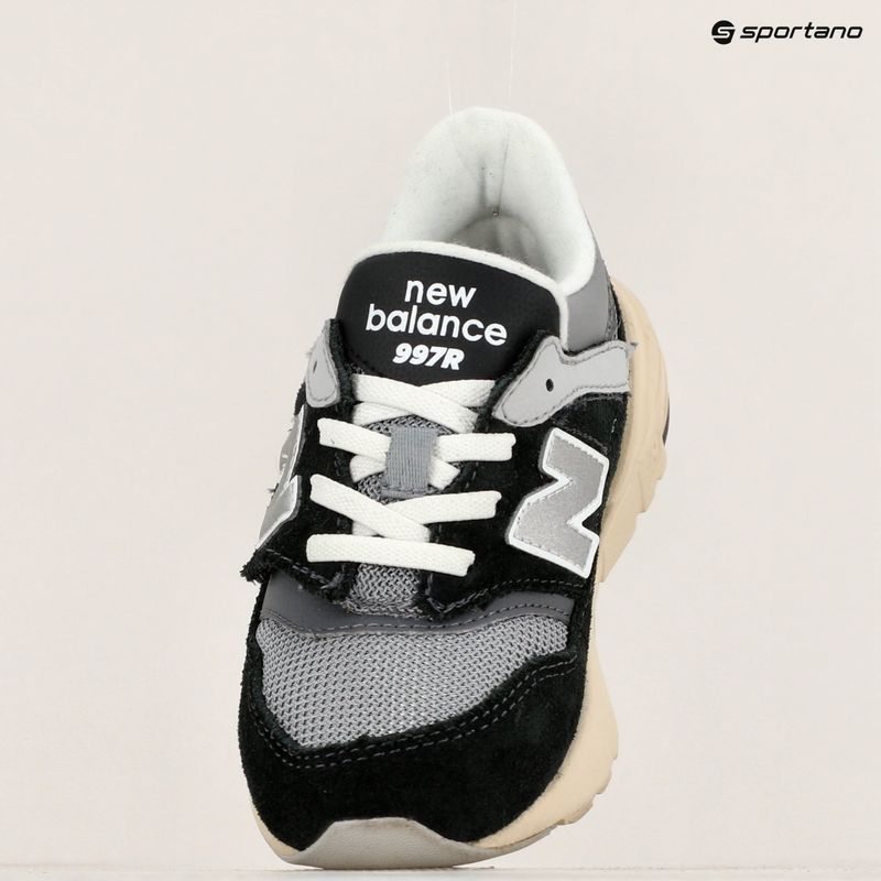 Detská obuv New Balance 997's Hook & Loop V1 black 9