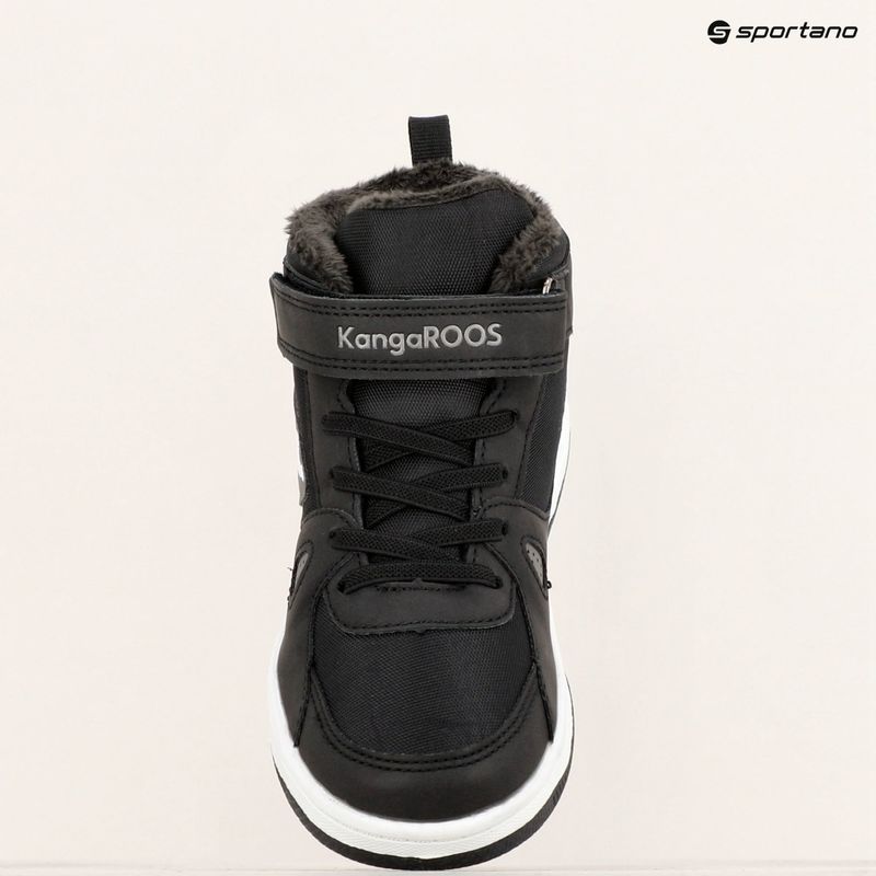 Detská obuv KangaROOS K-CP Kalley II EV jet black / steel grey 9