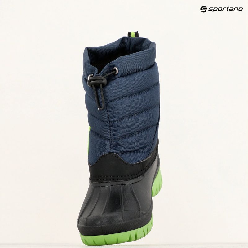 Juniorské snehule KangaROOS K-Ben dk navy / lime 9