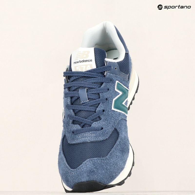 Obuv New Balance 574's V2 navy/green  10