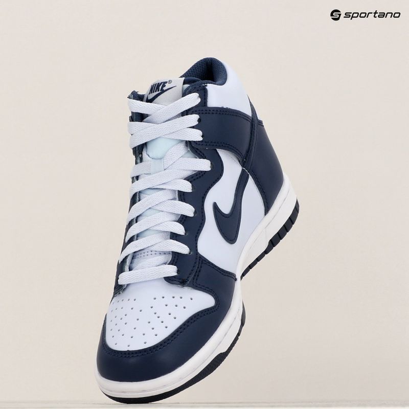 Obuv Nike Dunk High football grey/white/midnight navy 9