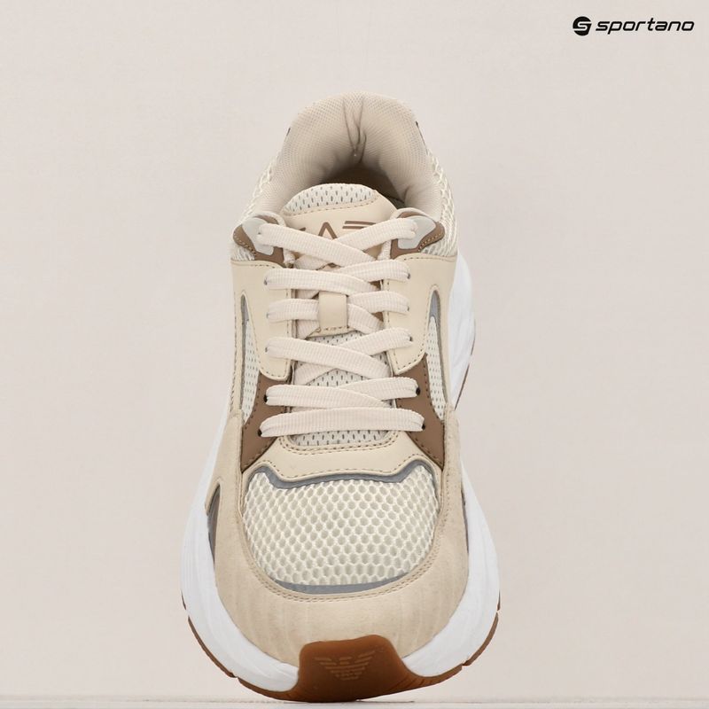 Topánky EA7 Emporio Armani Crusher Sonic Mix topánky whiteecap grey/ portabella/ offwhite 10