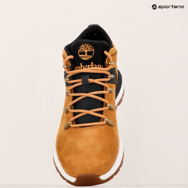 Pánska obuv Timberland Sprint Trekker Mid Lace wheat nubuck/black 9