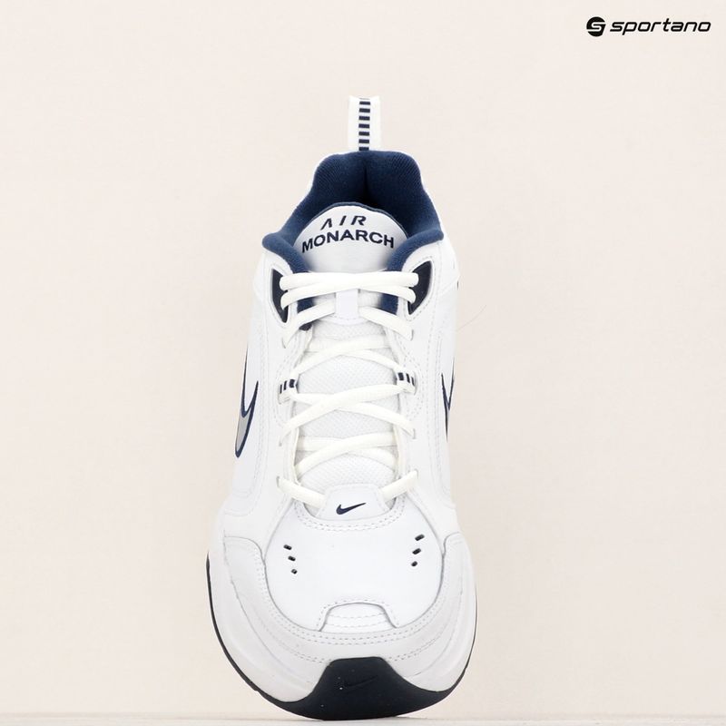 Pánska tréningová obuv Nike Air Monarch IV white / metallic silver 9